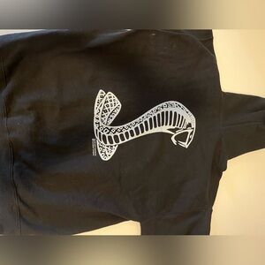 Wild Bobby Retro Ford Shelby Cobra Emblem Vintage black sweatshirt